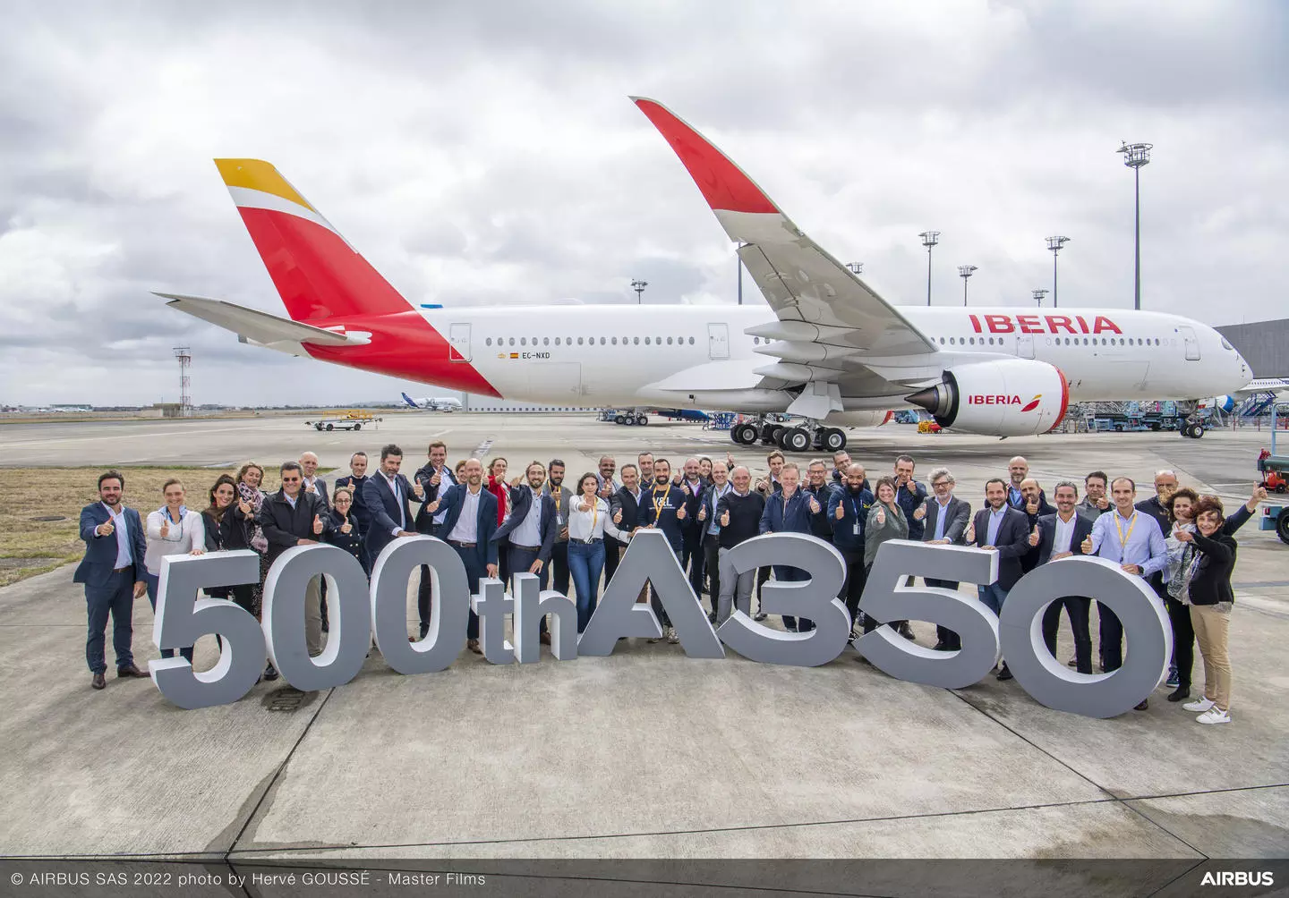 Airbus Delivers its 500th A350