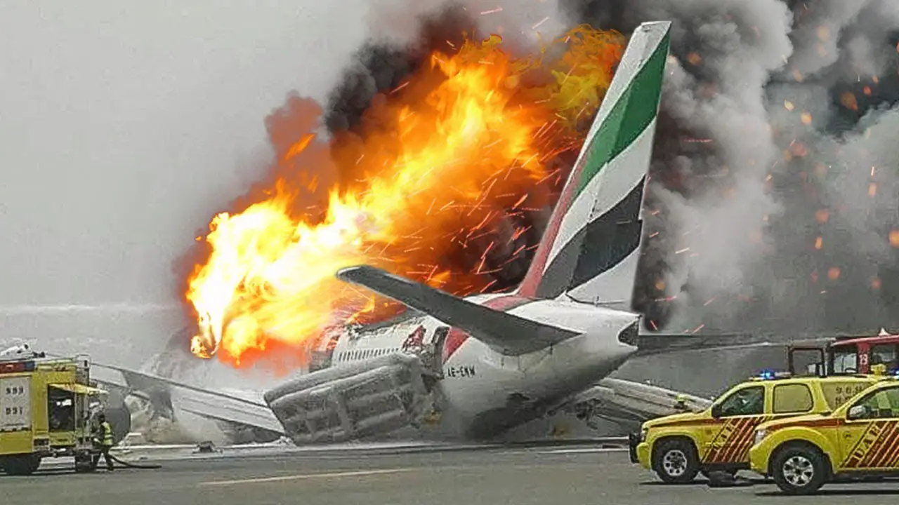 Why did Emirates Flight EK521 Crash?