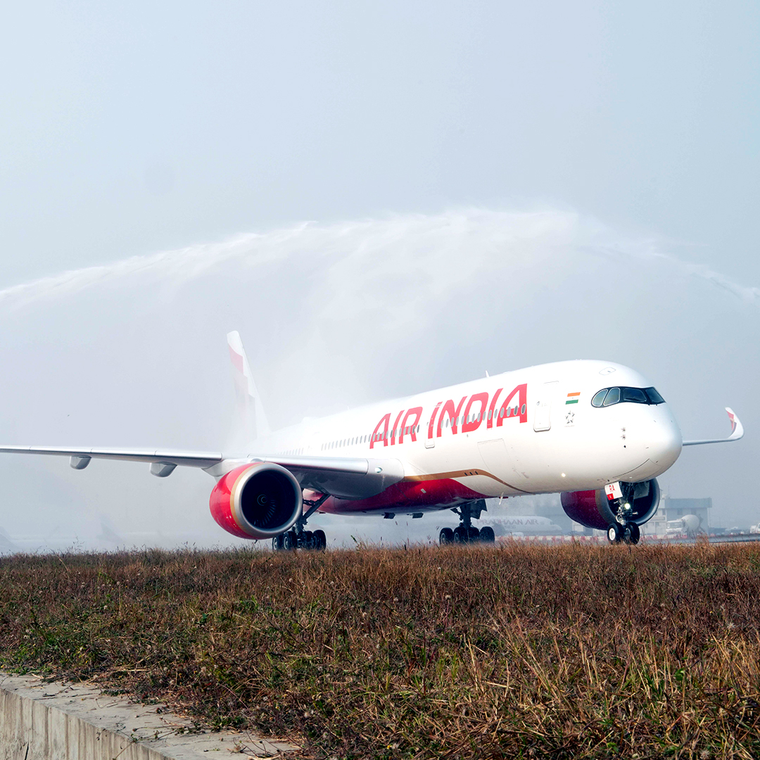 Air India Airbus A350 Delivery